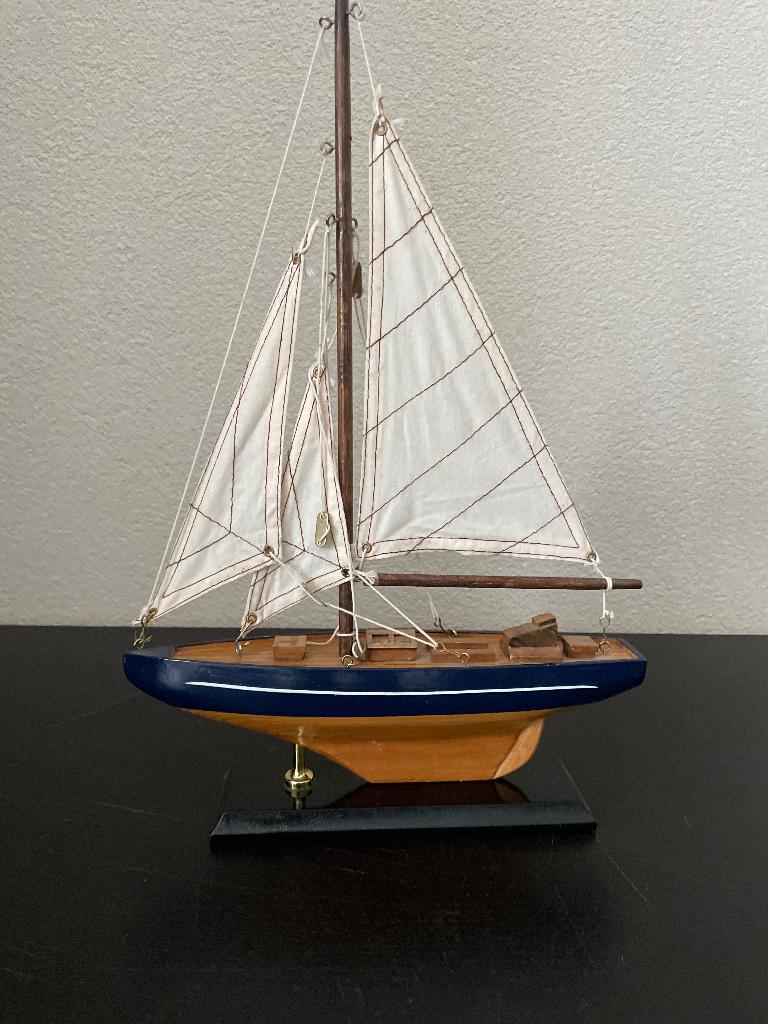 miniatuur zeilboot, Ophalen of Verzenden, Zo goed als nieuw, Overige merken