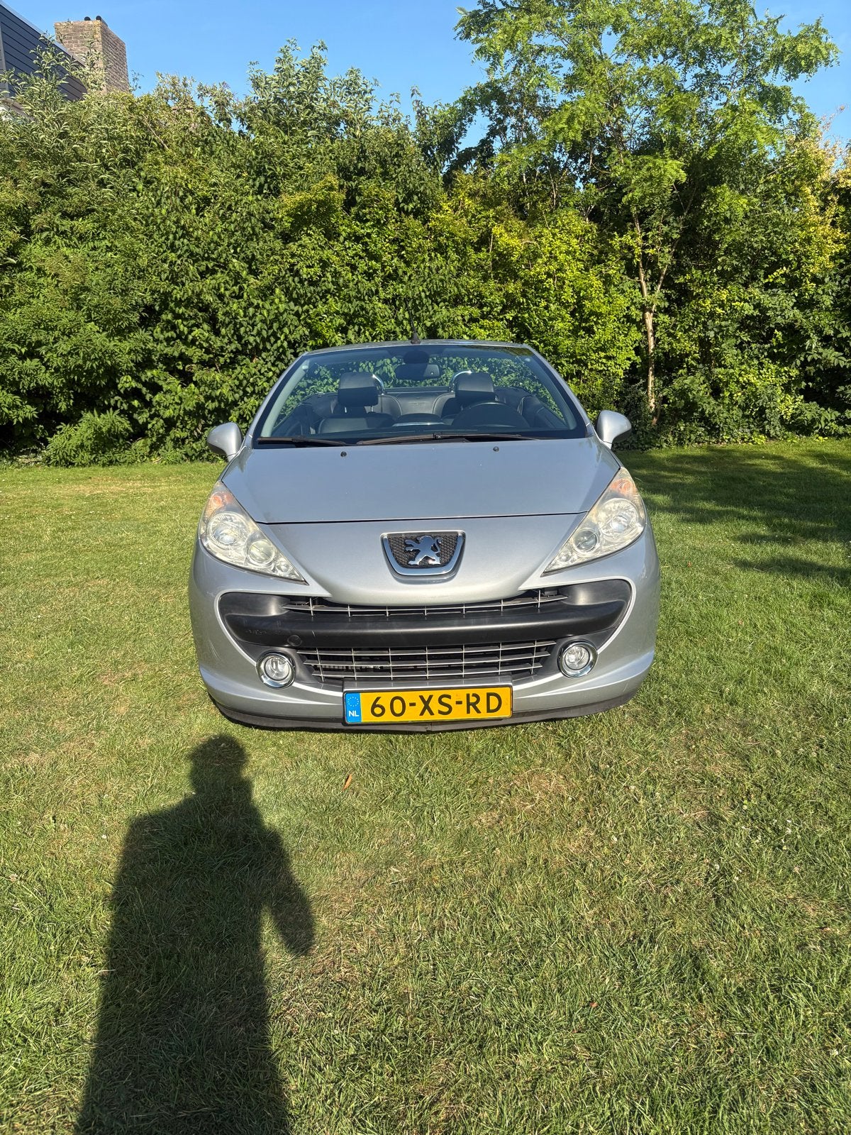 Peugeot 207 1.6 16V CC 110KW 2007 Grijs, Auto's, Peugeot, Particulier, Airconditioning, Centrale vergrendeling, Climate control