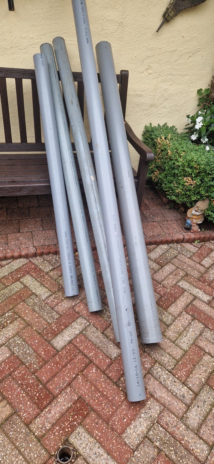 PVC afvoerbuizen 75mm en 100mm, Ophalen of Verzenden