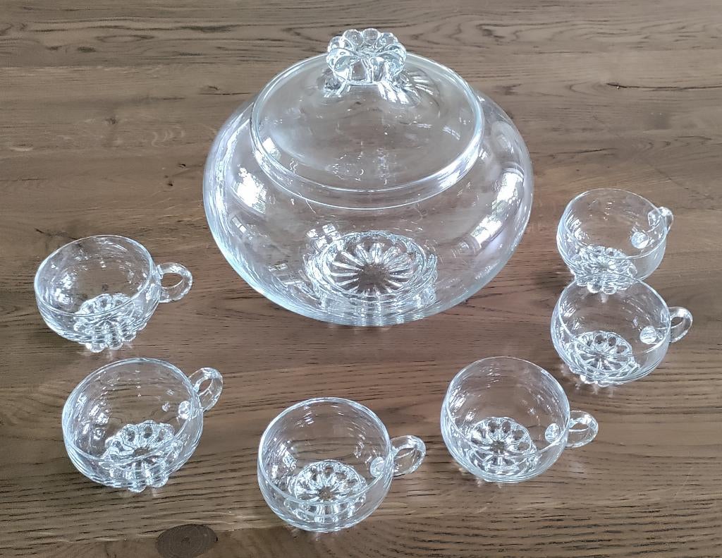 Bowl set punch set, Antiek en Kunst, Ophalen of Verzenden