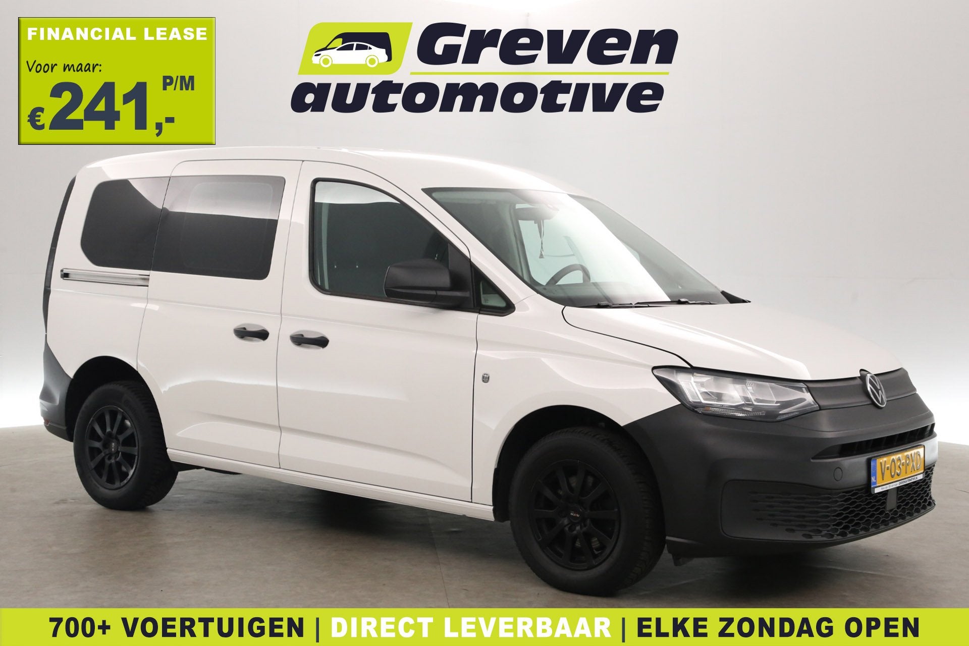 Volkswagen Caddy 2.0 TDI 102PK | Airco | 2xSchuifdeur | Park, Auto's, Bestelauto's, Voorwielaandrijving, Stof, Gebruikt, Euro 6