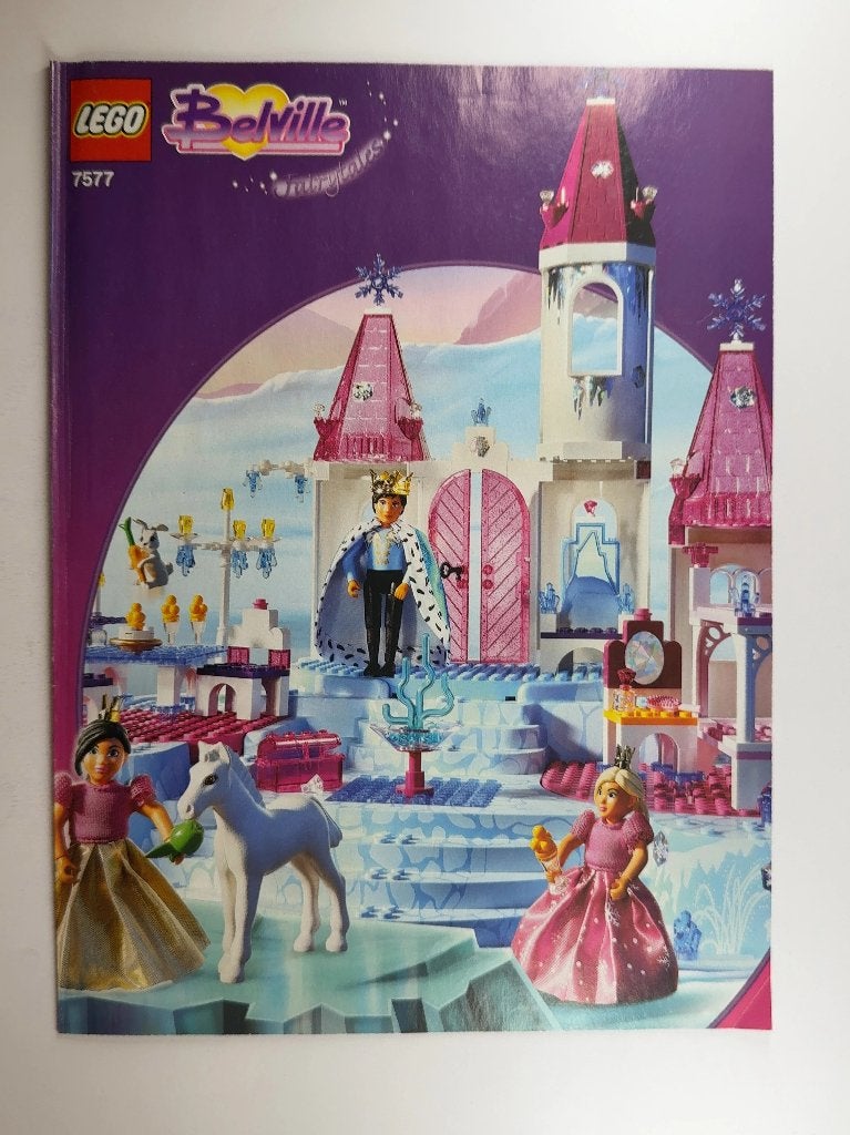 LEGO Belville 7577 (Instructions) Winter Wonder Palace, Gebruikt, Overige thema's, Lego, Overige typen