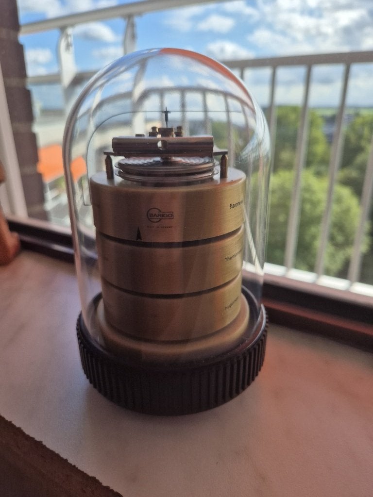 Barigo Barometer in stolp, Ophalen, Zo goed als nieuw, Barometer