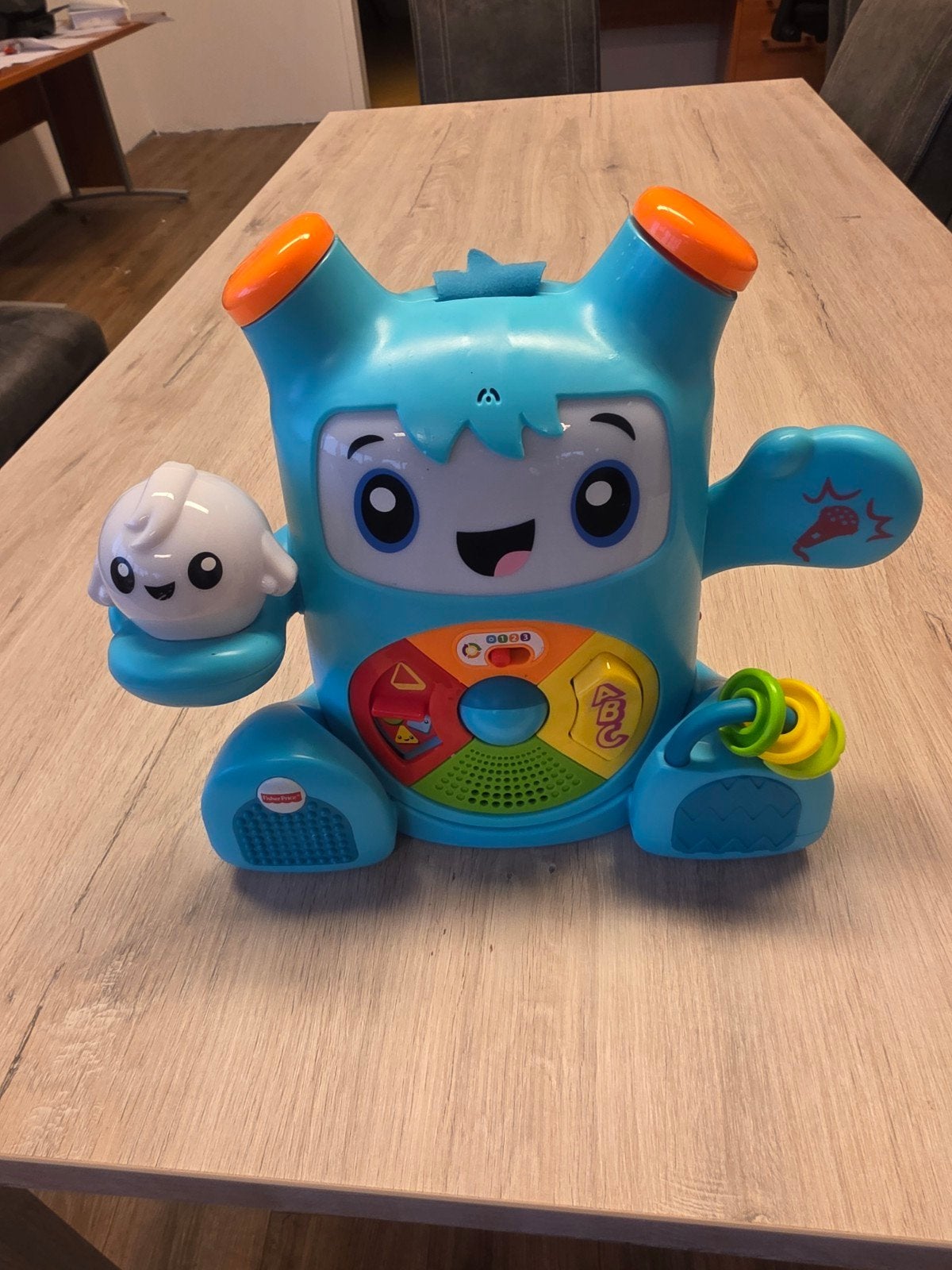 Fisher-Price Bewegende Pop, Ophalen of Verzenden, Gebruikt, Overige typen, Met licht
