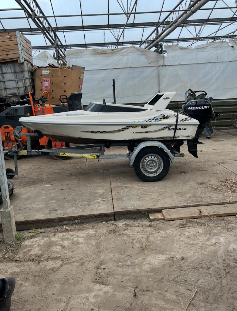 Beekman sprinter 300 met 15pk 4Takt, Watersport en Boten, Ophalen of Verzenden, Zo goed als nieuw, Overige typen, Motorboot