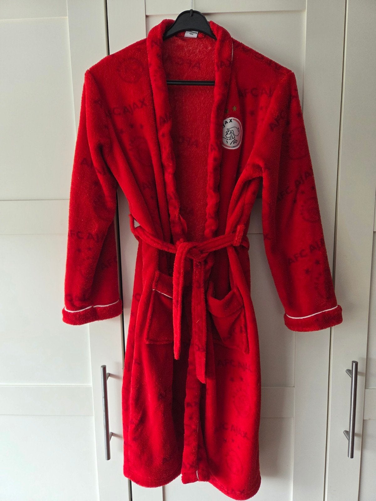 Ajax Badjas / Ochtendjas Maat 146/152, Kinderen en Baby's, Kinderkleding | Maat 146, Jongen of Meisje, Ophalen of Verzenden, Zo goed als nieuw