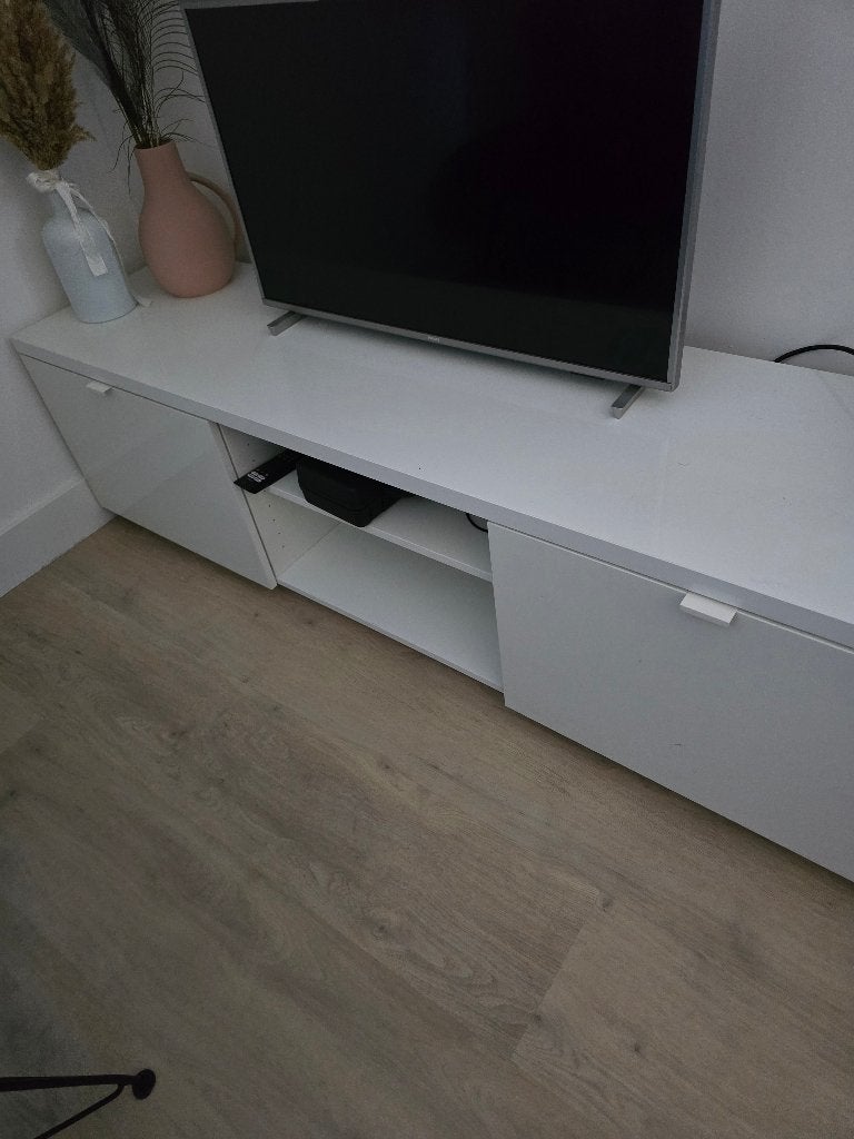 Tv meubel, Ophalen, Gebruikt, 150 tot 200 cm, Minder dan 100 cm