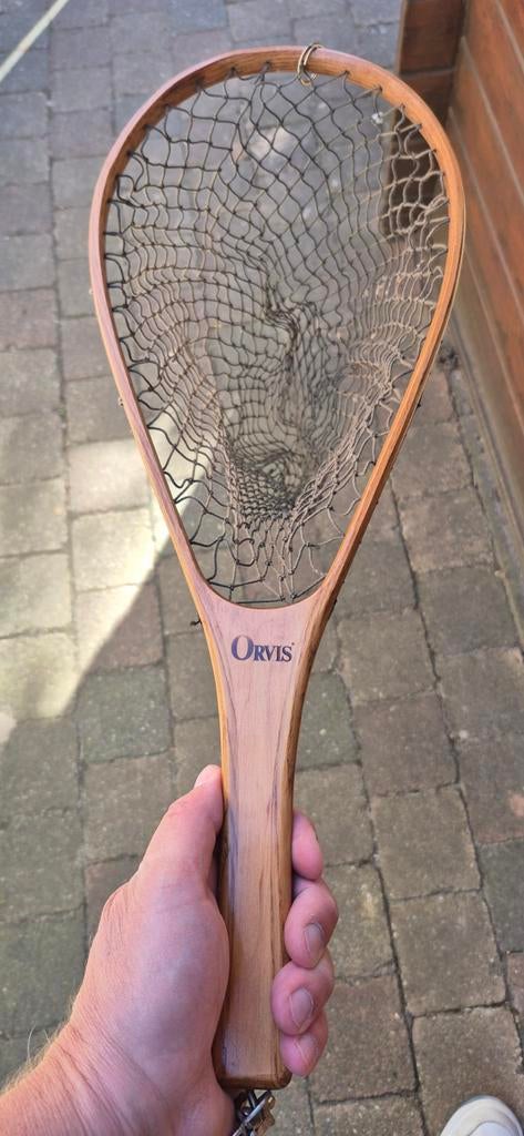 Orvis vliegvisnet vintage izgst!!!, Watersport en Boten, Hengelsport | Vliegvissen, Ophalen of Verzenden, Overige typen