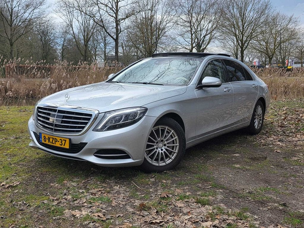 Mercedes-Benz - 2013 - S-klasse - 400 HYBRID Lang - 8-KZP-37, Auto's, Mercedes-Benz, Gebruikt, Euro 6, Bedrijf, Sedan