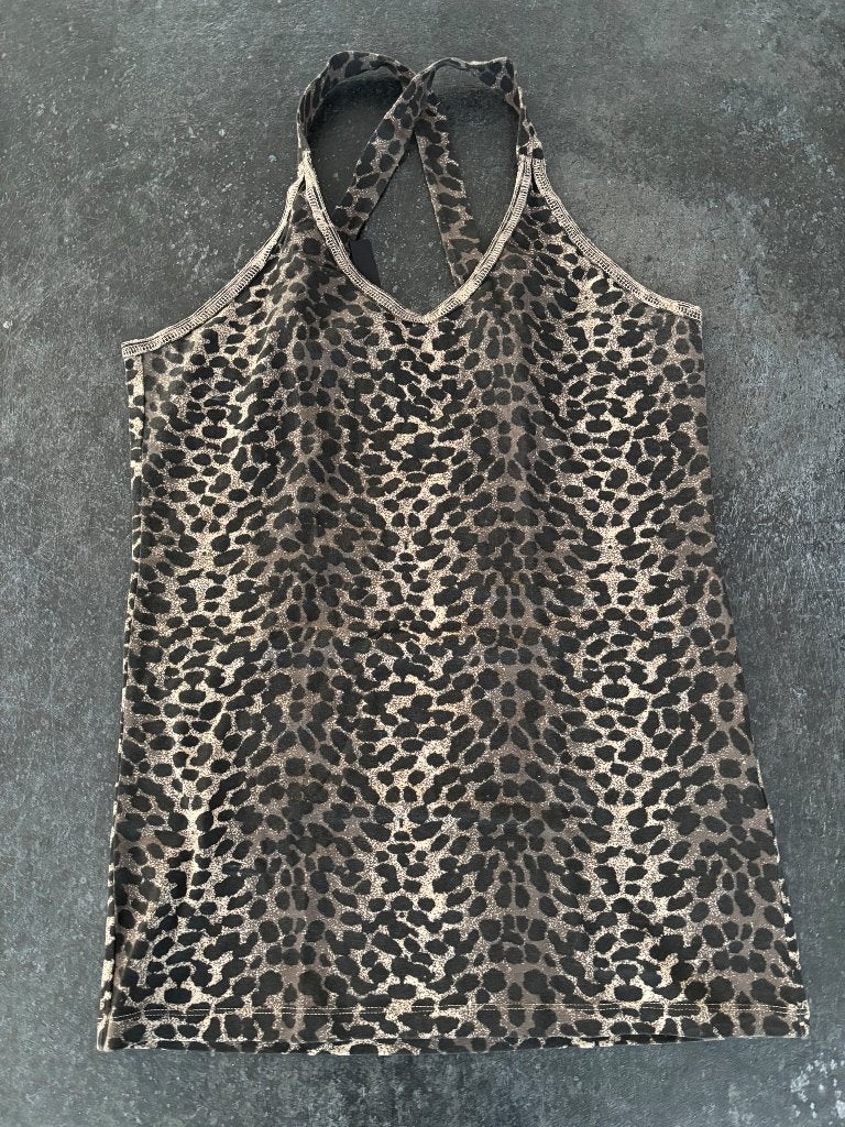 10days kruisband top / wrapper Leopard maat 40, Maat 38/40 (M), Bruin, Verzenden, 10days