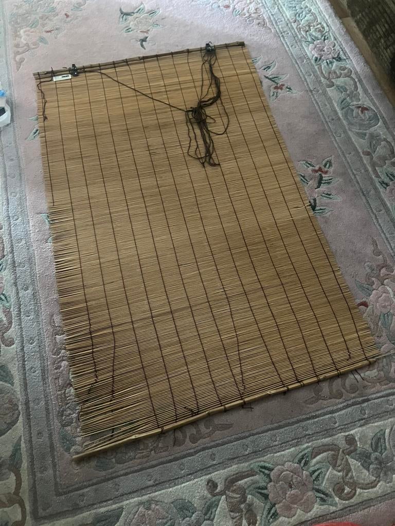 Rolgordijn bamboo riet gebruikt, Ophalen of Verzenden, Gebruikt