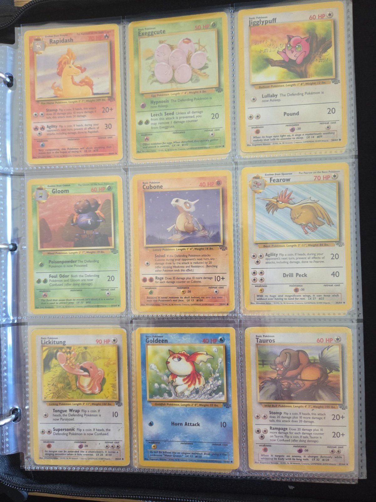 Oude / Vintage Pokémon kaarten Jungle set (1999), Hobby en Vrije tijd, Verzamelkaartspellen | Pokémon, Ophalen of Verzenden, Zo goed als nieuw