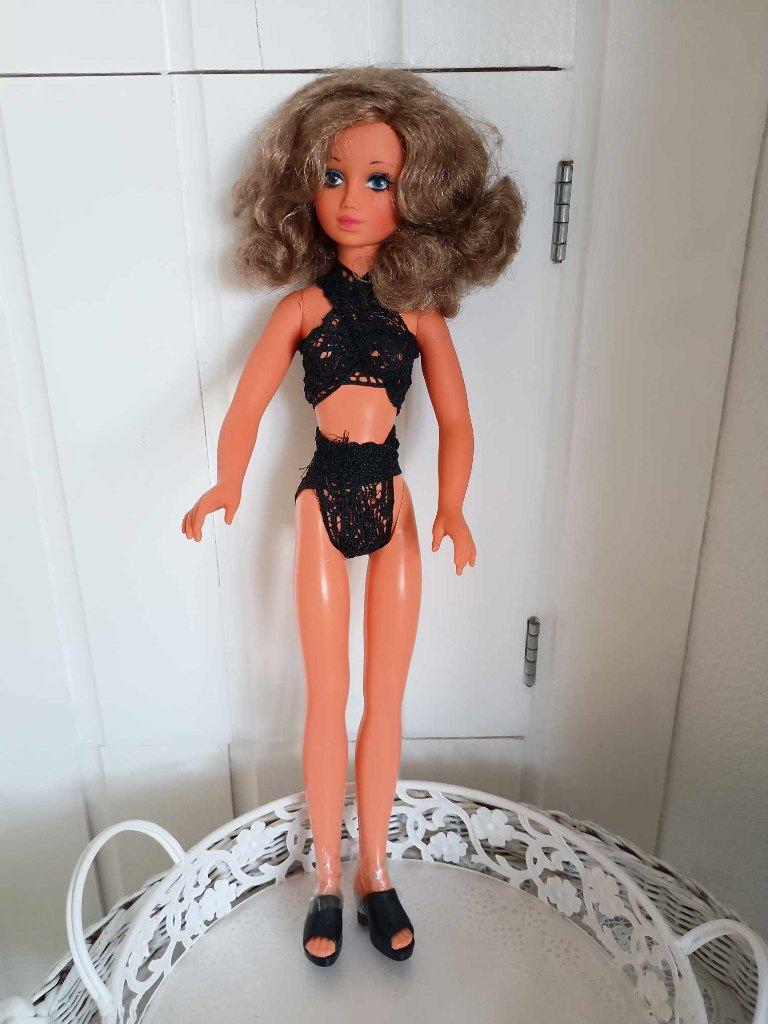Vintage Furga Alta Moda pop Italy vinyl mannequin jaren 60, Ophalen of Verzenden, Gebruikt, Pop