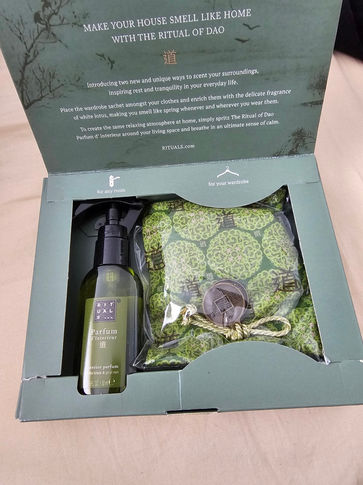 Rituals The Ritual of Dao Parfum d'Interieur & Zakje, Groen, Nieuw, Ophalen of Verzenden, Oosters