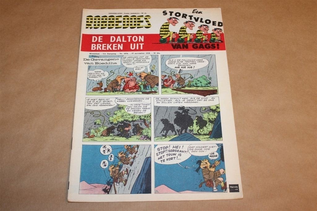 Robbedoes Weekblad - Nr. 1076 - 1958, Boeken, Eén stripboek, Ophalen of Verzenden, Zo goed als nieuw