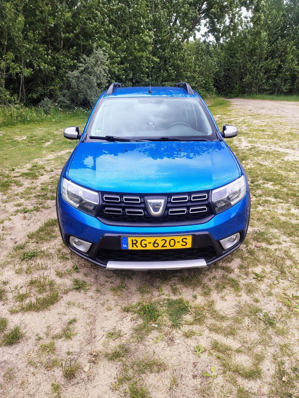 Dacia Sandero 0.9 Tce 90pk Bi-fuel LPG  Stepway 2017 Blauw, Auto's, Dacia, Voorwielaandrijving, 898 cc, 580 kg, Blauw