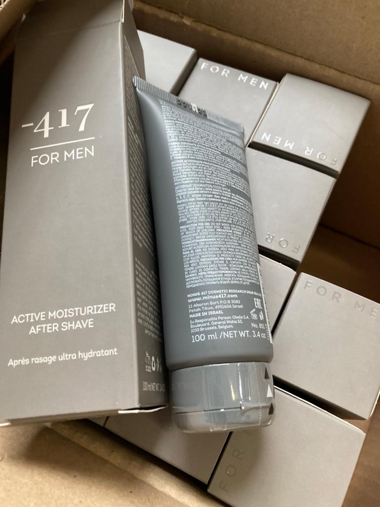 144 stuks after shave 100 ml -417, Ophalen of Verzenden, Nieuw, Gehele gezicht