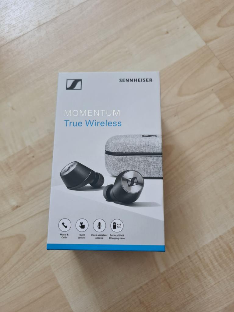 Sennheiser Momentum True Wireless oordopjes, Audio, Tv en Foto, Koptelefoons, Ophalen of Verzenden, Zo goed als nieuw, Sennheiser