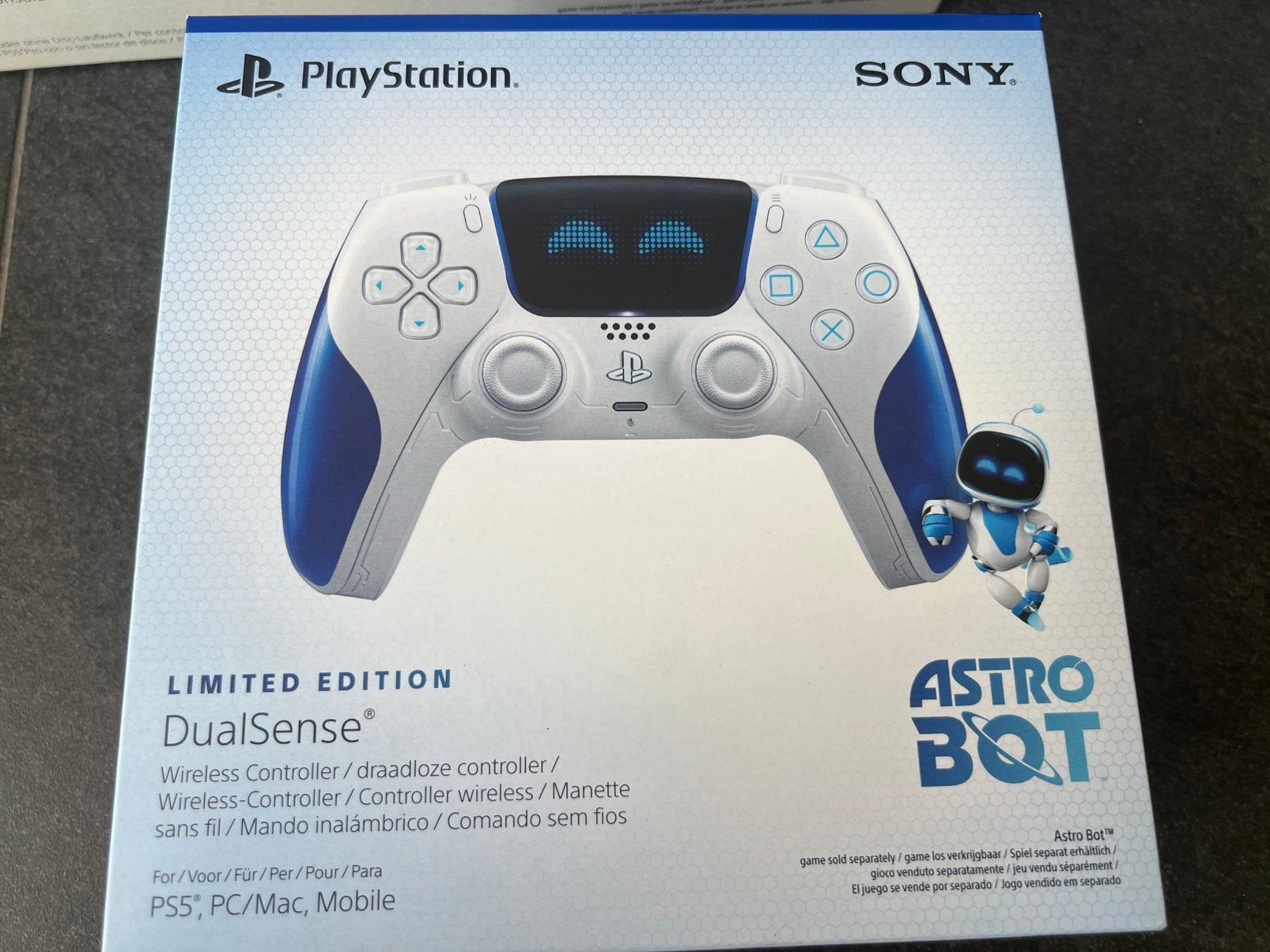 Astrobot Dualsense *NIEUW*, Ophalen, PlayStation 5, Nieuw, Controller