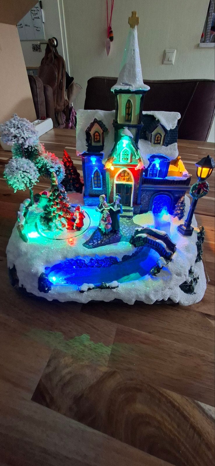 Kerstdorp kerkje, Ophalen of Verzenden, Zo goed als nieuw