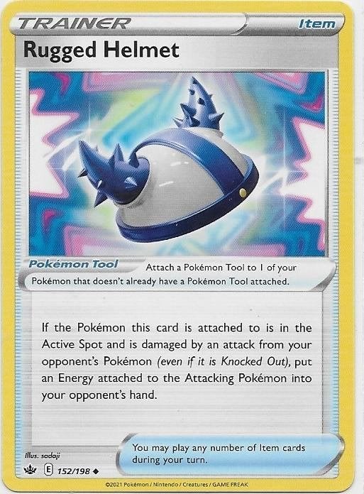 Chilling Reign,  Rugged Helmet [uncommon] 152/198, Verzenden, Nieuw, Losse kaart