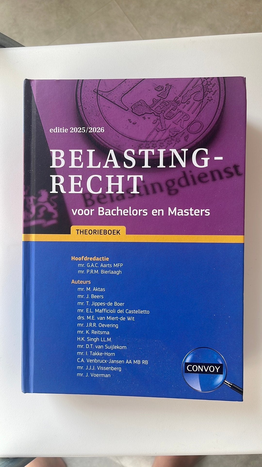 Belastingrecht G.A.C. Aarts - Theorieboek, G.A.C. Aarts; P.R.M. Bierlaagh, Sociale wetenschap, Ophalen of Verzenden, Zo goed als nieuw