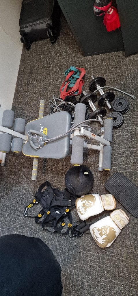 Gym thuis, Sport en Fitness, Fitnessmaterialen, Ophalen, Zo goed als nieuw, Benen, Overige typen