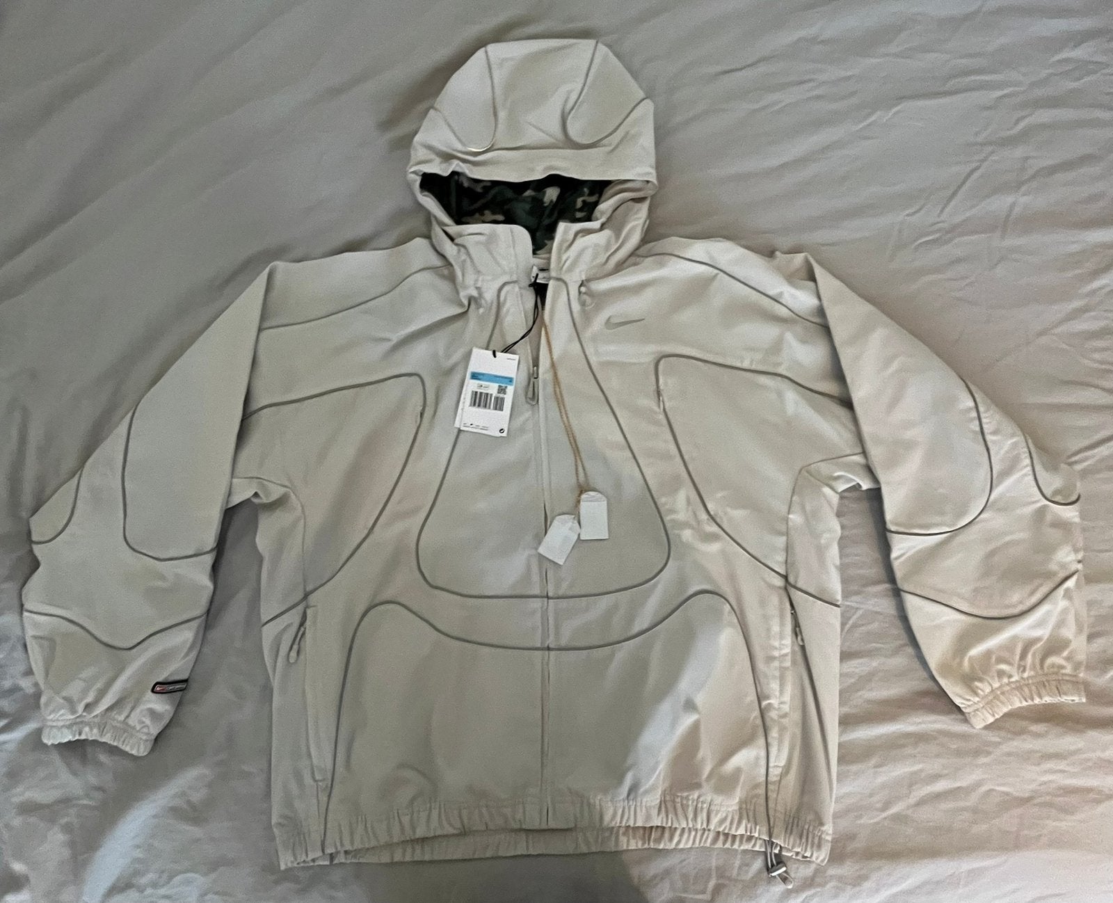 Nike x Corteiz Tracksuit Jacket M, Ophalen of Verzenden, Nieuw, Maat 48/50 (M), Wit