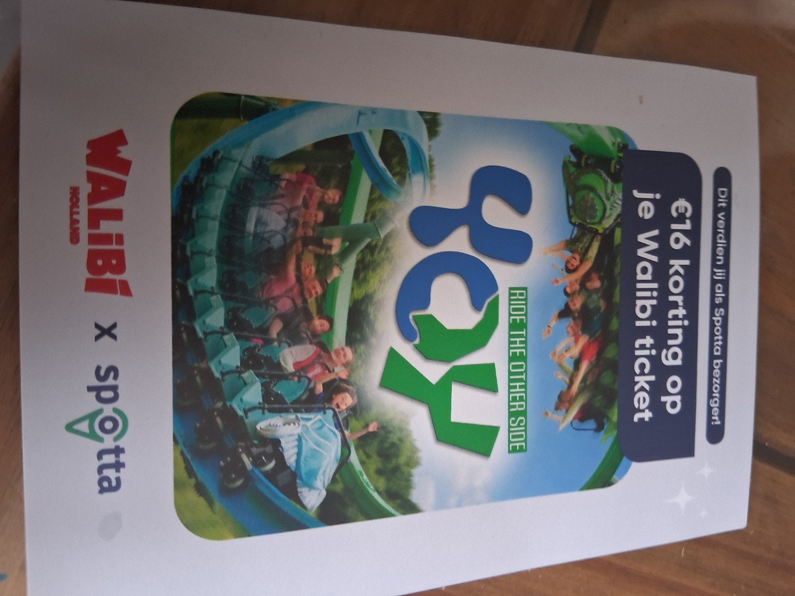 Kortingbon walibi, Tickets en Kaartjes