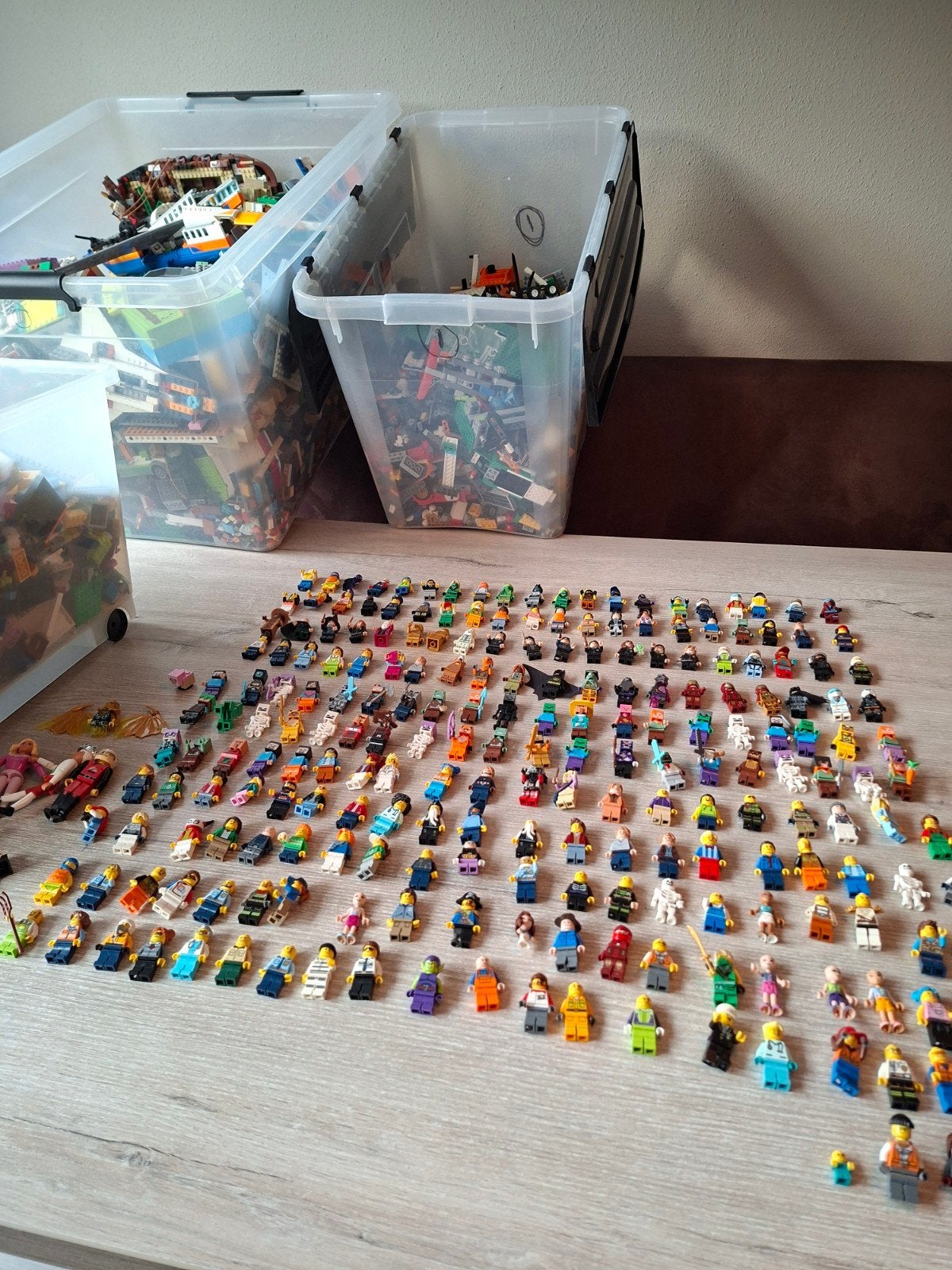 Meer dan 40 kg LEGO inclusief 220+ minifiguren, Ophalen, Gebruikt, Lego, Losse stenen