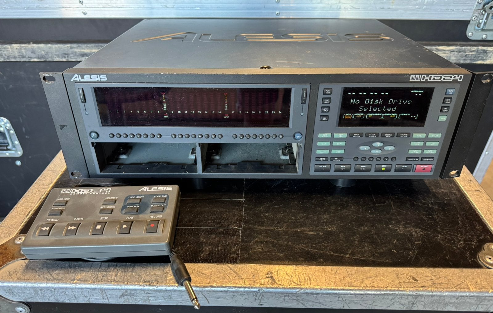 Alesis HD24 recorder met controller, Ophalen of Verzenden, Zo goed als nieuw, Audio