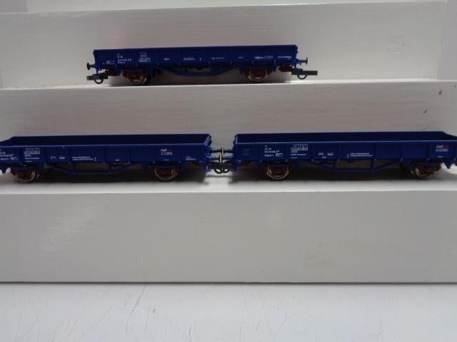 ROCO 44183 Set 3 RailPro wagens NS (H0)., Gelijkstroom, Wagon, Ophalen of Verzenden, Roco