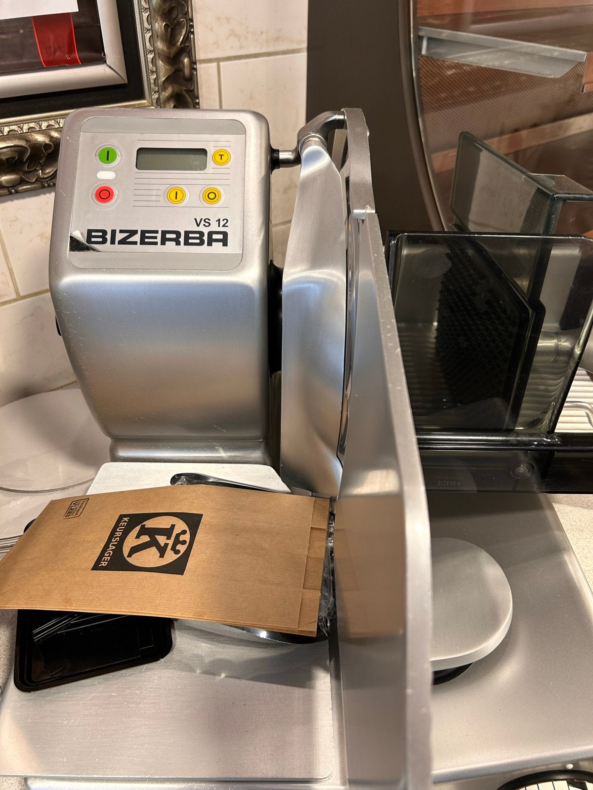 Bizerba VS 12 Snijmachine - Professionele Vleessnijder, Ophalen, Gebruikt