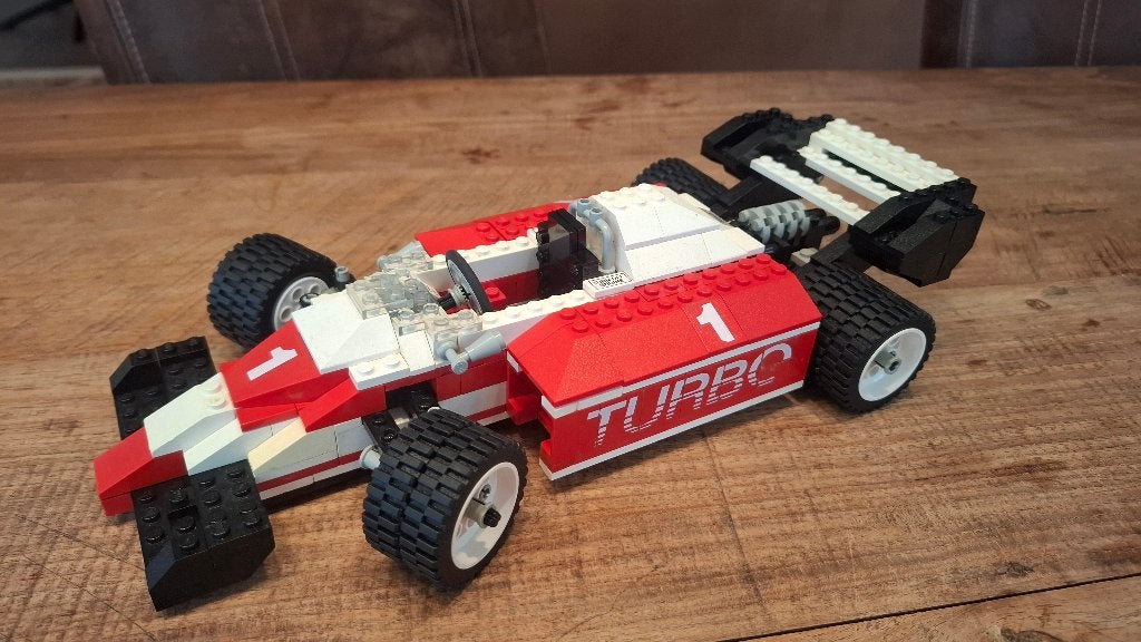 Lego 5540 Formula 1 racer (model team), Kinderen en Baby's, Speelgoed | Duplo en Lego, Gebruikt, Overige thema's, Lego, Compleet
