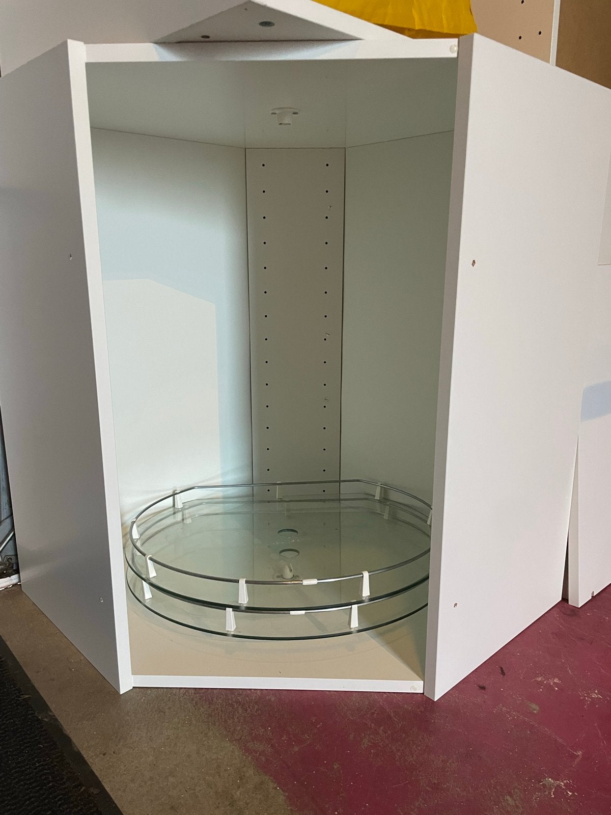 IKEA Metod hoekkast met carrousel bovenkast, Ophalen, IKEA, Wit, Overige typen