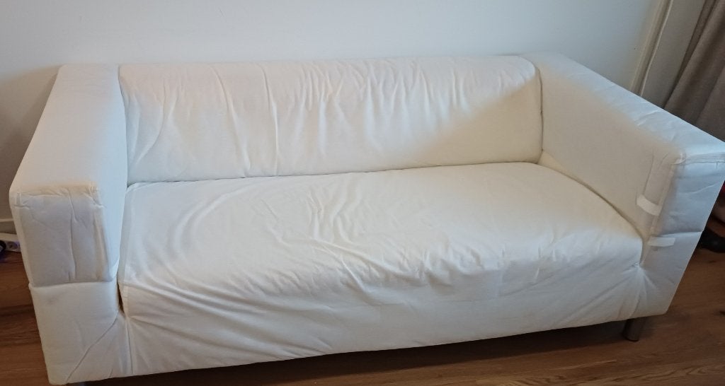GRATIS BANK tweezits KLIPPAN, Ophalen, 150 tot 200 cm, Tweepersoons, 75 tot 100 cm