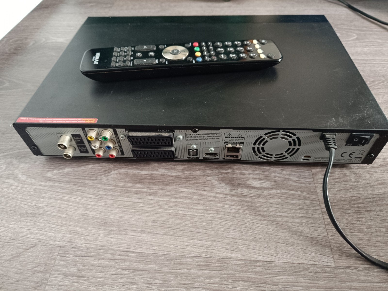 Humax iHDR-5050C HD Recorder met Afstandsbediening, Ophalen of Verzenden, Gebruikt, Harddiskrecorder