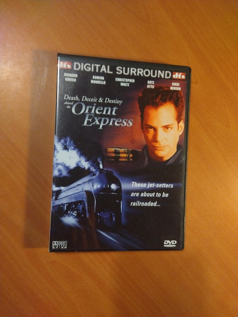 DVD Death. Deceit & Destiny aboard the Orient Express, Vanaf 16 jaar, Ophalen of Verzenden, Zo goed als nieuw
