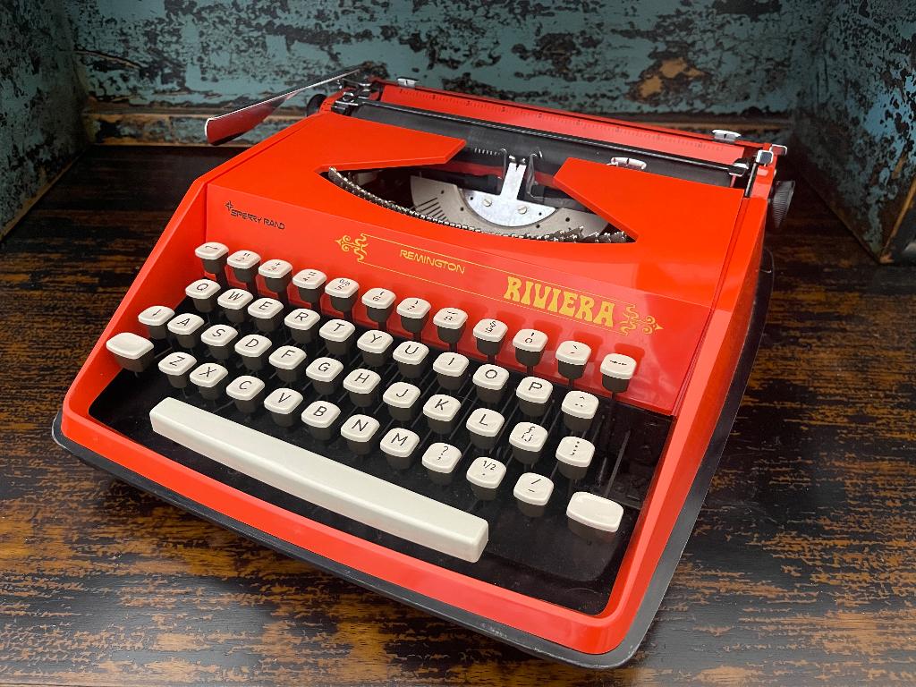 Sperry Rand Remington Riviera typemachine, Diversen, Typemachines, Verzenden, Gebruikt