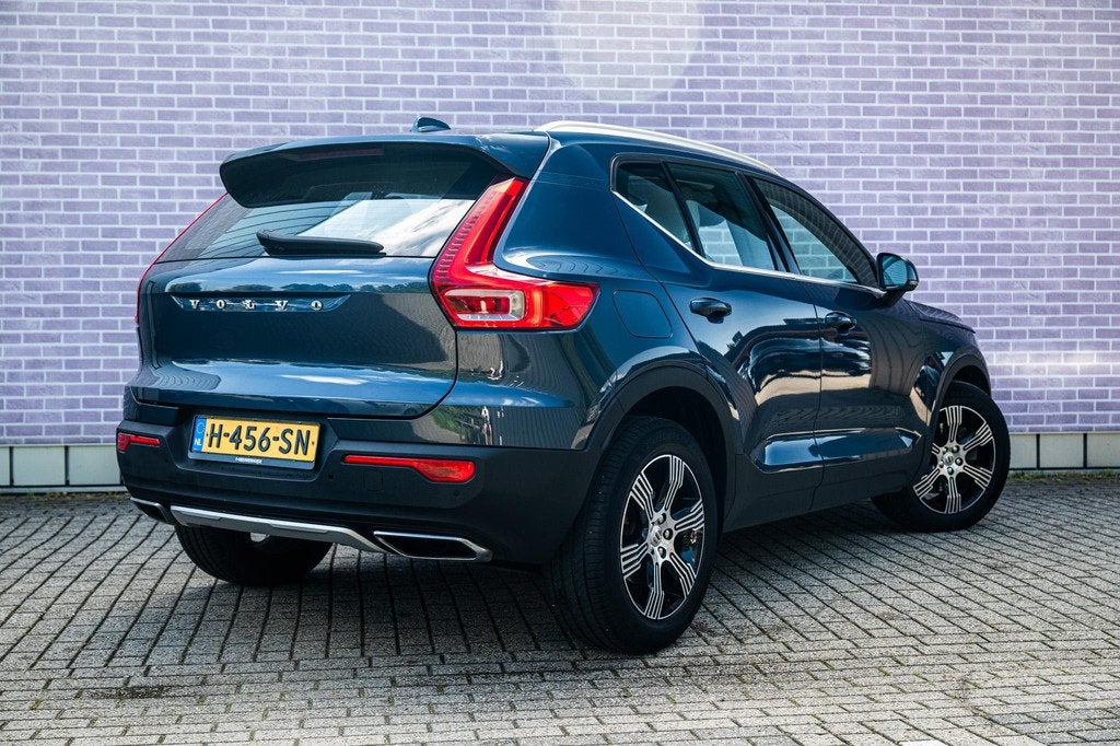 Volvo XC40 2.0 T4 Inscription | Panoramadak | Lederen bekled, Auto's, Volvo, 12 maanden, 15 km/l, Euro 6, Blauw