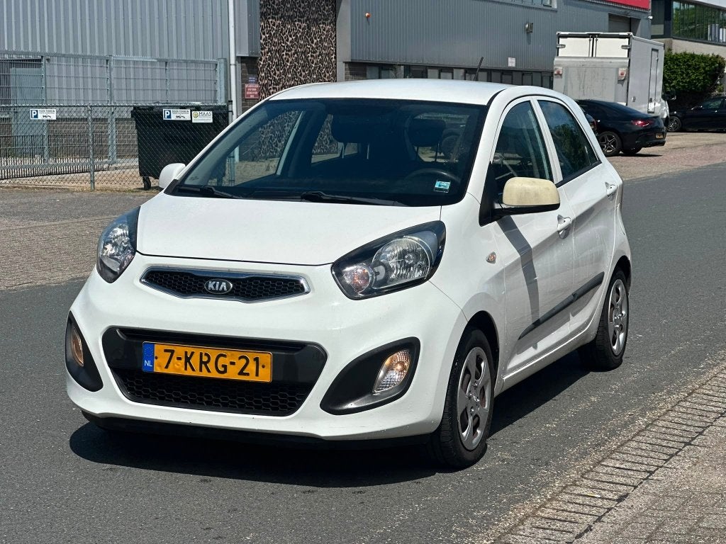 Kia Picanto 1.0 APK/NAP/AIRCO, Voorwielaandrijving, Euro 5, Stof, Zwart