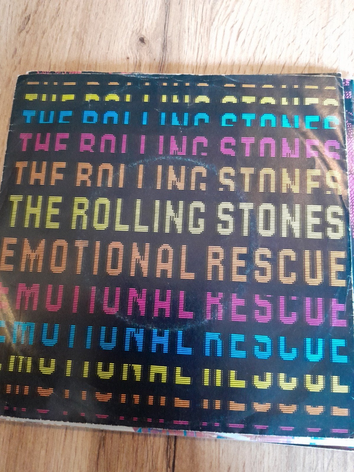 the rolling stones 7inch emotional rescue, Ophalen of Verzenden, Zo goed als nieuw, Pop
