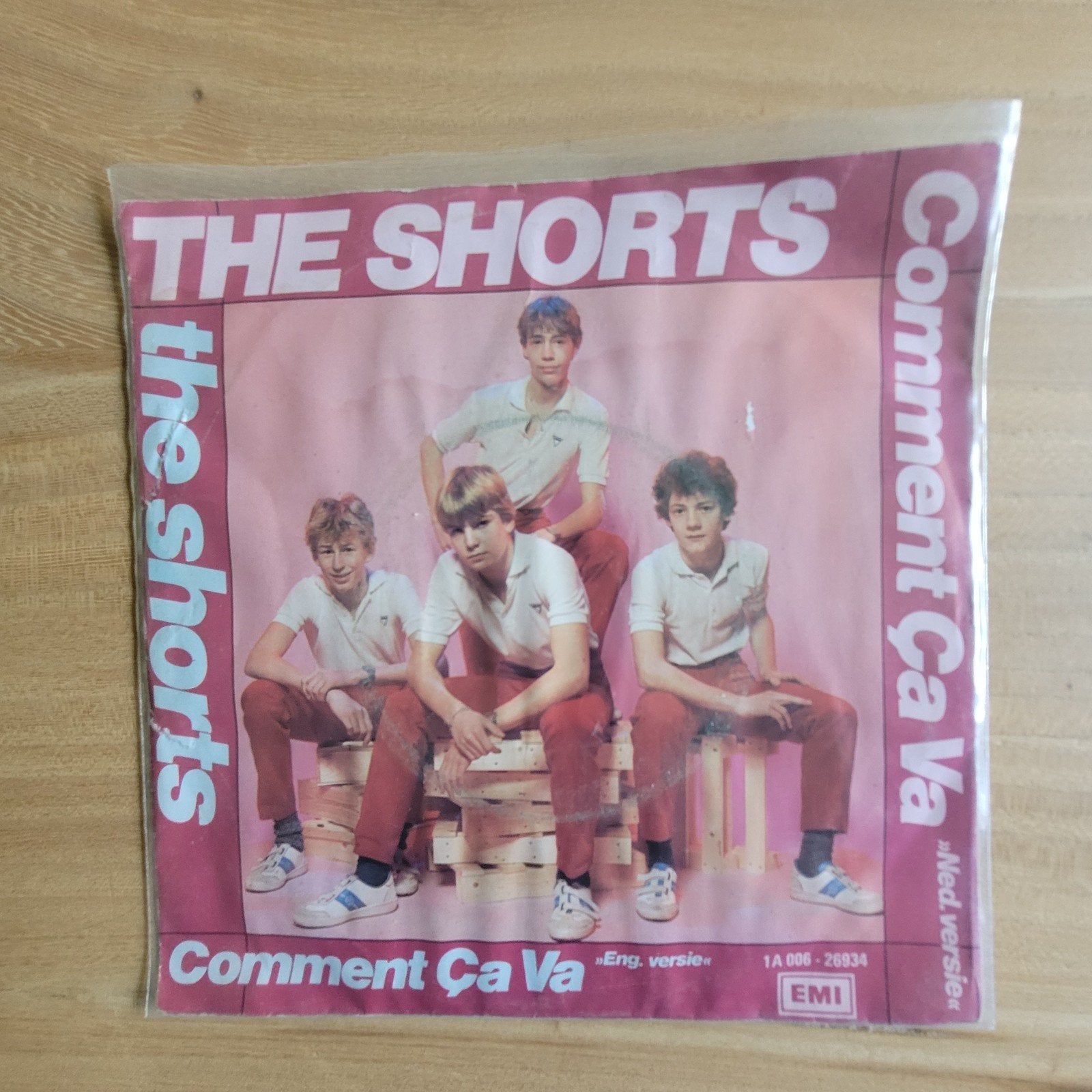 The Shorts - Comment Ça Va (Nederlandse en Engelse versie), Gebruikt, 7 inch, Ophalen of Verzenden, Pop