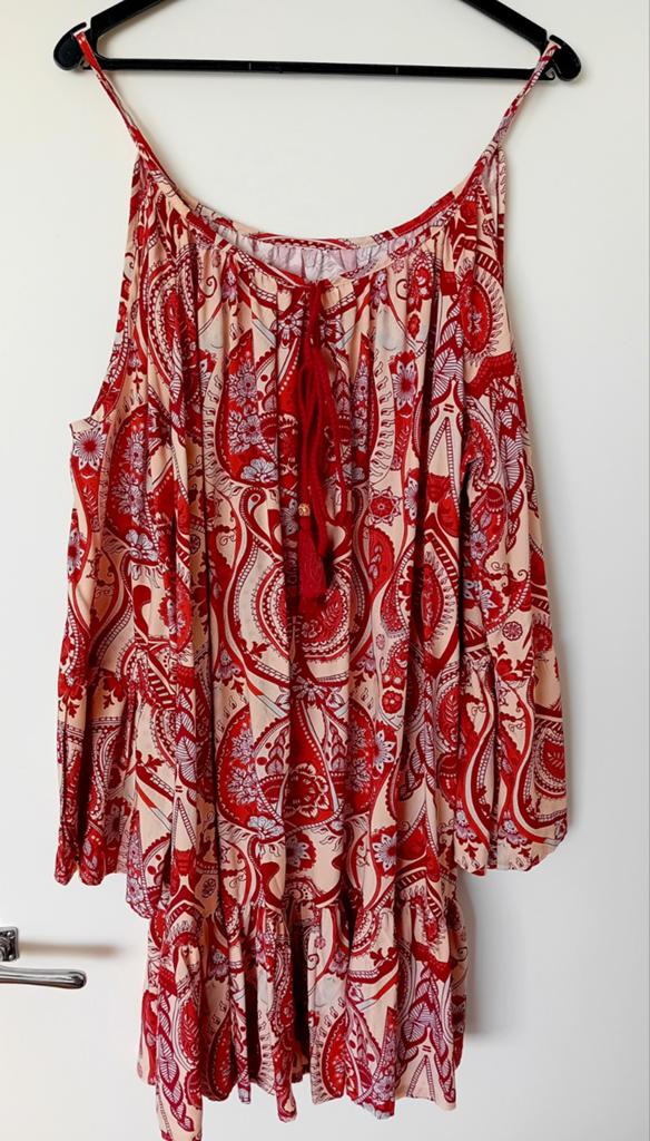 Nieuwe boho tuniek/kort jurkje 48/50maat, Kleding | Dames, Grote Maten, Ophalen of Verzenden, Nieuw, Blouse of Tuniek
