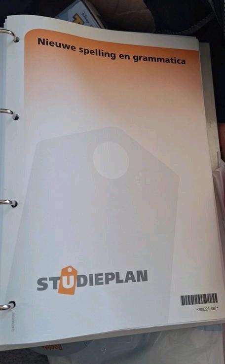 Studieplan: Nieuwe spelling en grammatica, Zo goed als nieuw, Alpha, Overige niveaus, Ophalen