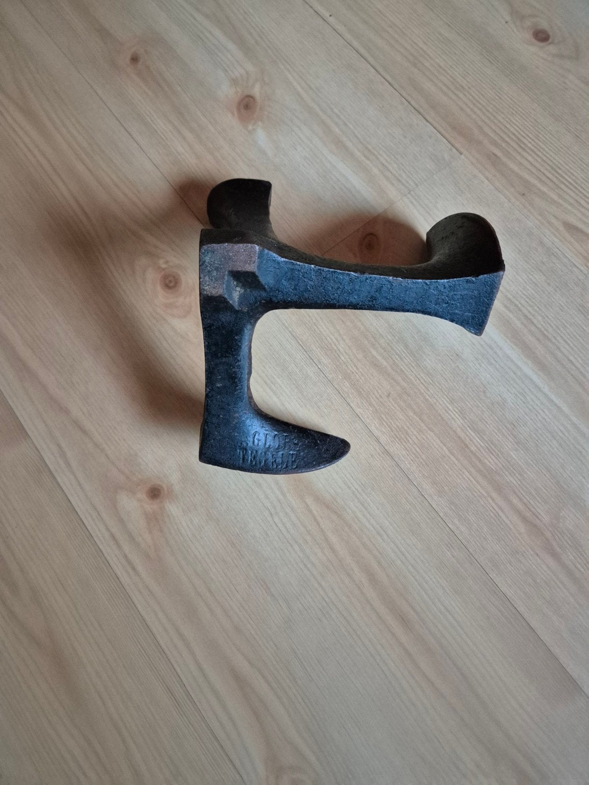 Antieke schoenleest van gietijzer - Schoenmakersgereedschap, Antiek en Kunst, Antiek | Gereedschap en Instrumenten, Ophalen of Verzenden