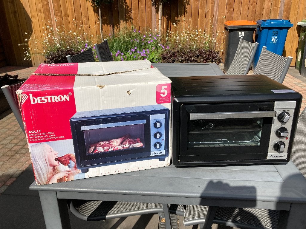 Beston bakoven met grill, Witgoed en Apparatuur, Ophalen, Gebruikt, Minder dan 45 cm