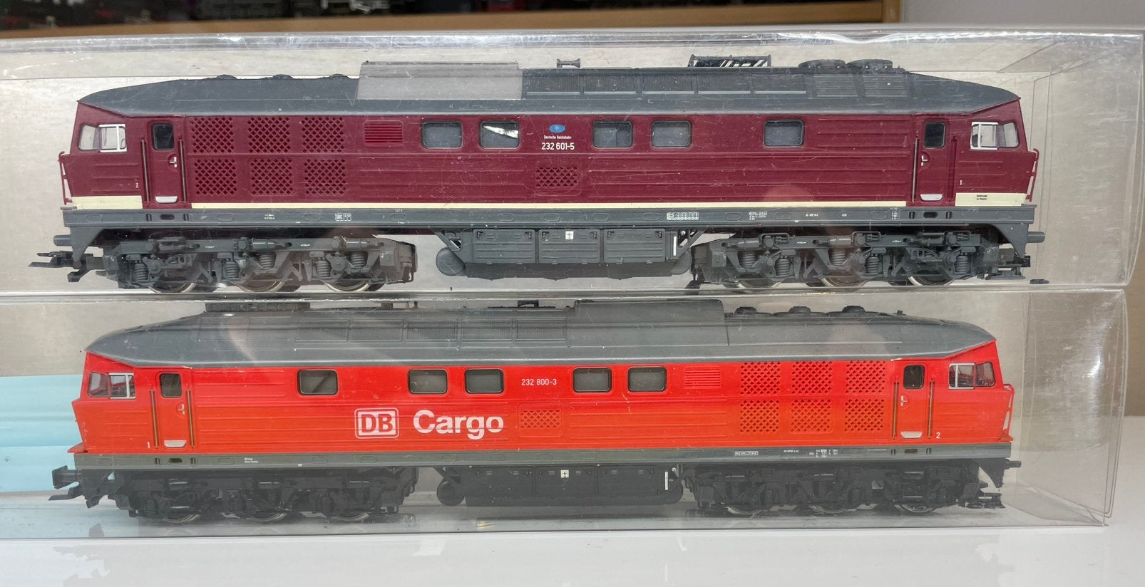 Roco digitaal 232 “Ludmilla” dieselloc 2x, -, Verzenden, -, Zo goed als nieuw