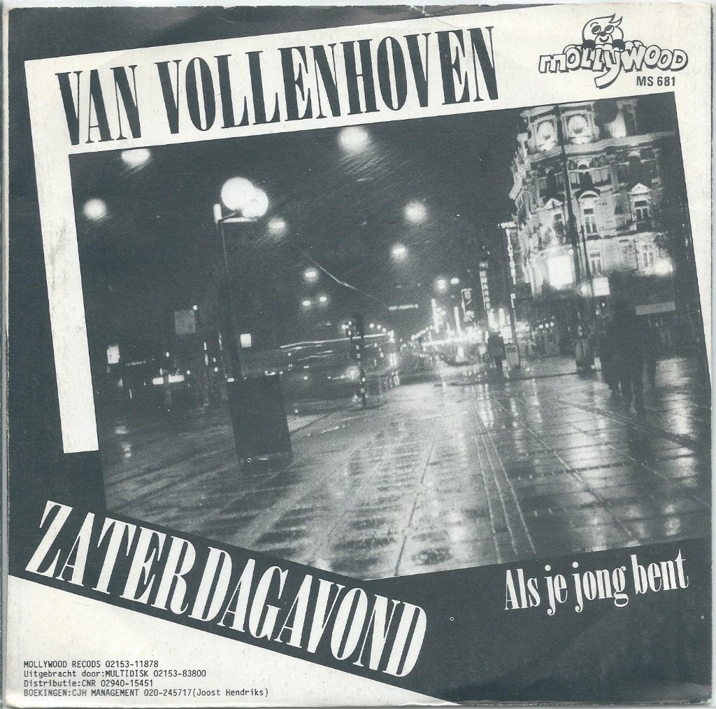 Vinyl Single Van Vollenhoven, Ophalen of Verzenden, Gebruikt, Pop