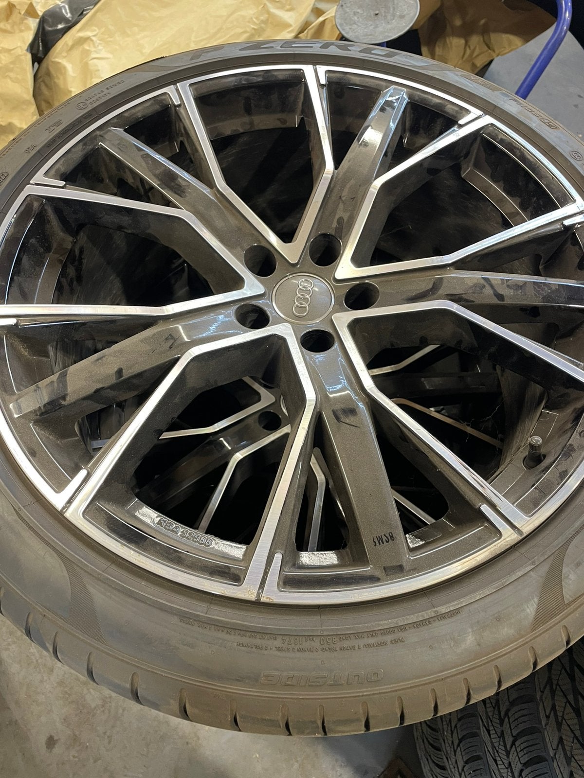 Audi Q5 SQ5 wieldopset 21 inch, Auto diversen, Wieldoppen, Ophalen of Verzenden